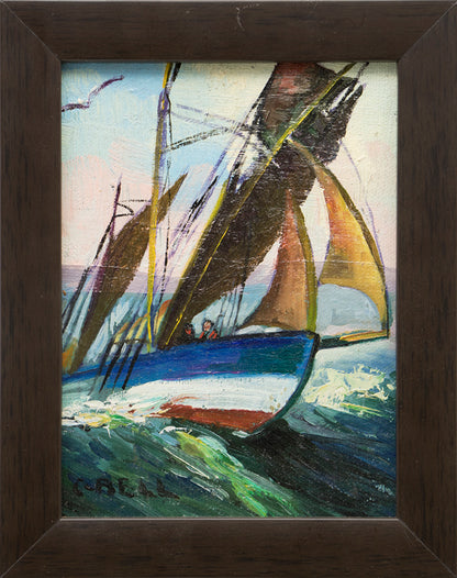 Untitled (Sailing), Painting