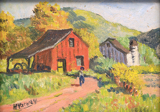Untitled (Farm), Painting