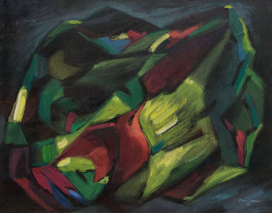 Untitled (Colorado Mountains), Painting, dated 1949
