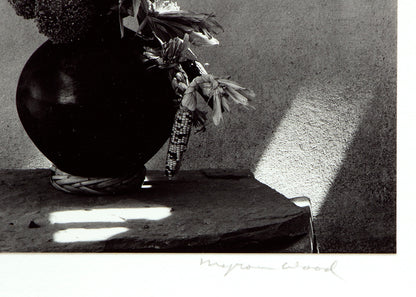 Black Pot (Interior of Georgia O'Keefe's Home, Abiquiu, New Mexico), Photograph, 1980