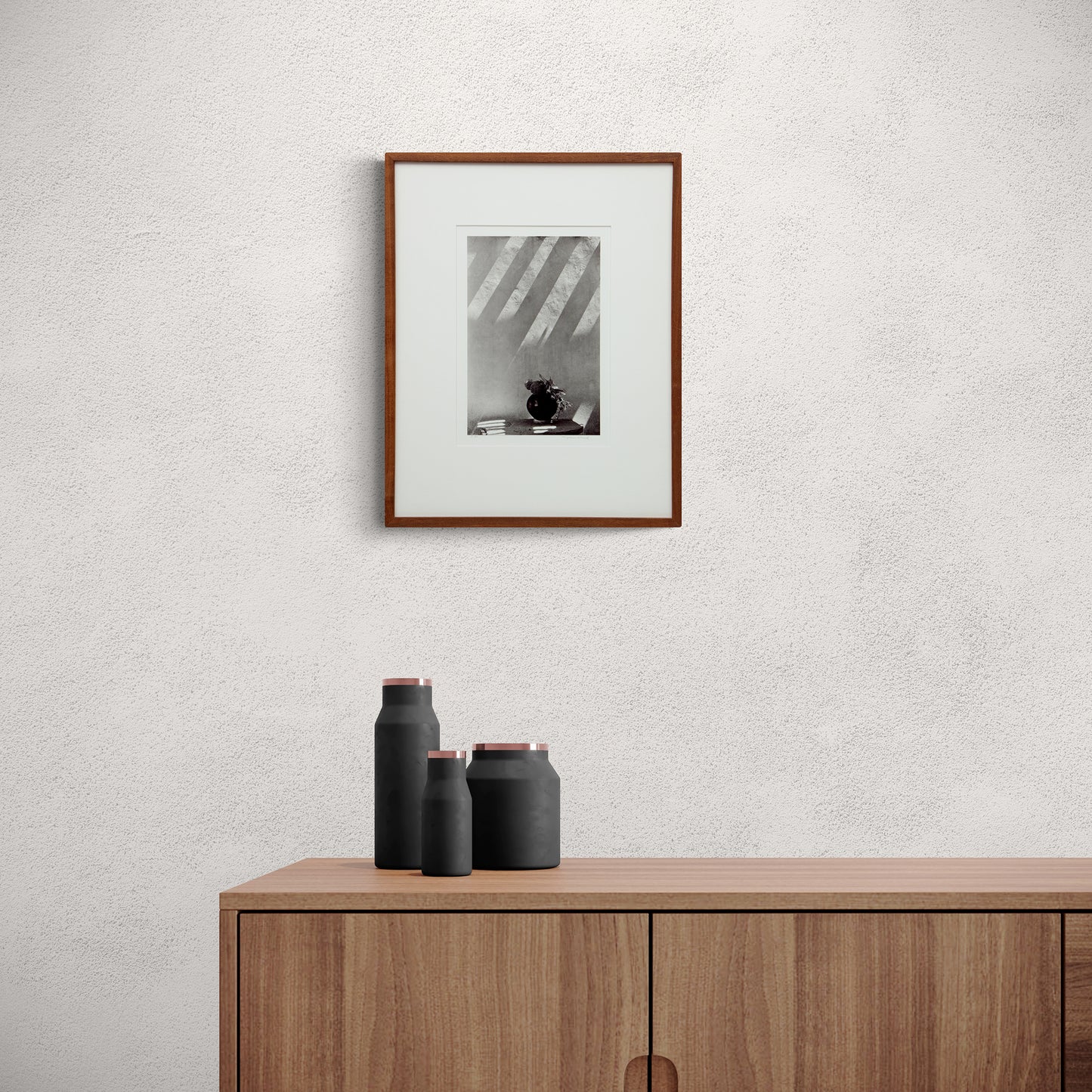 Black Pot (Interior of Georgia O'Keefe's Home, Abiquiu, New Mexico), Photograph, 1980