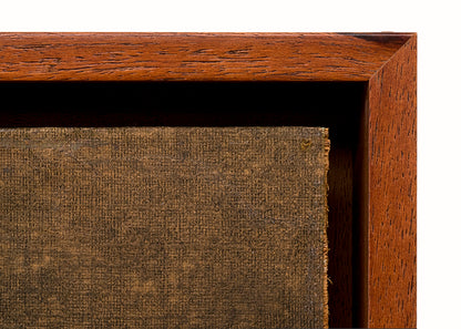 Untitled (Abstract with Man and Geometric Shapes), Painting, dated 1955