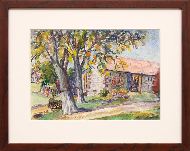 Untitled (Ranch House), Painting