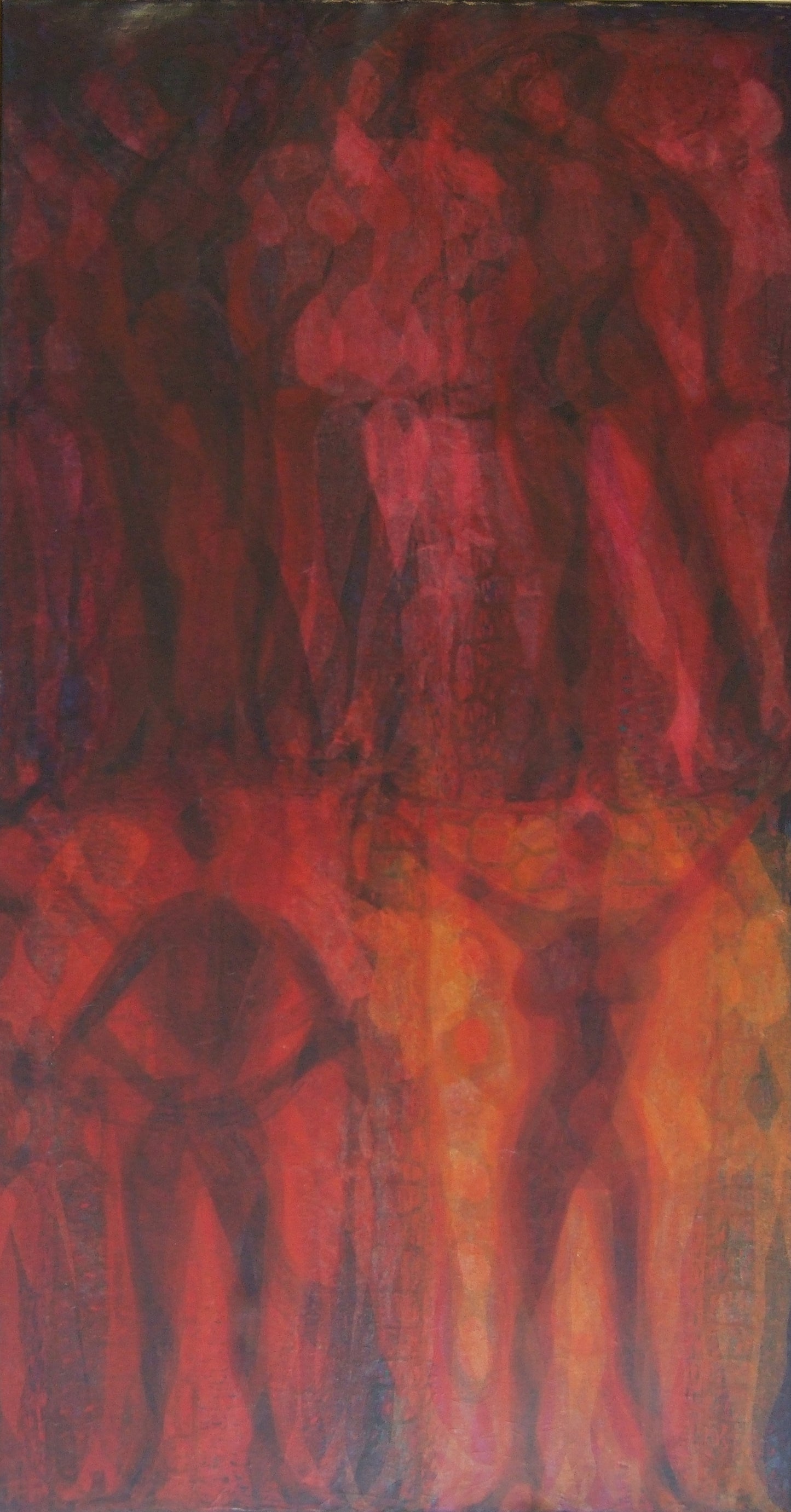 Burlesque Queen, Painting, 1964