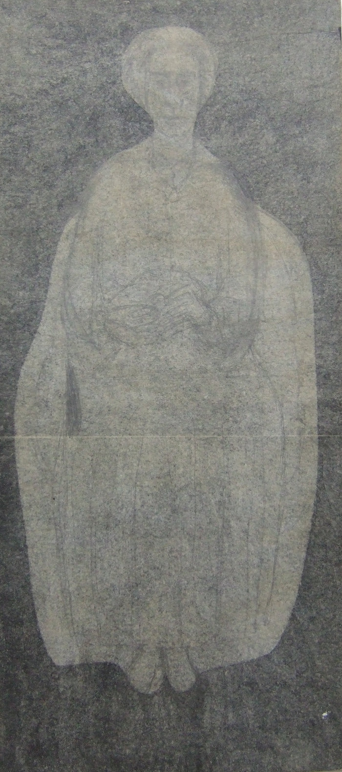 Untitled (Seated Figure), Painting