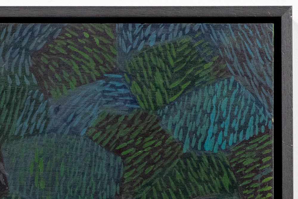 Untitled (People Walking Through the Park), Painting