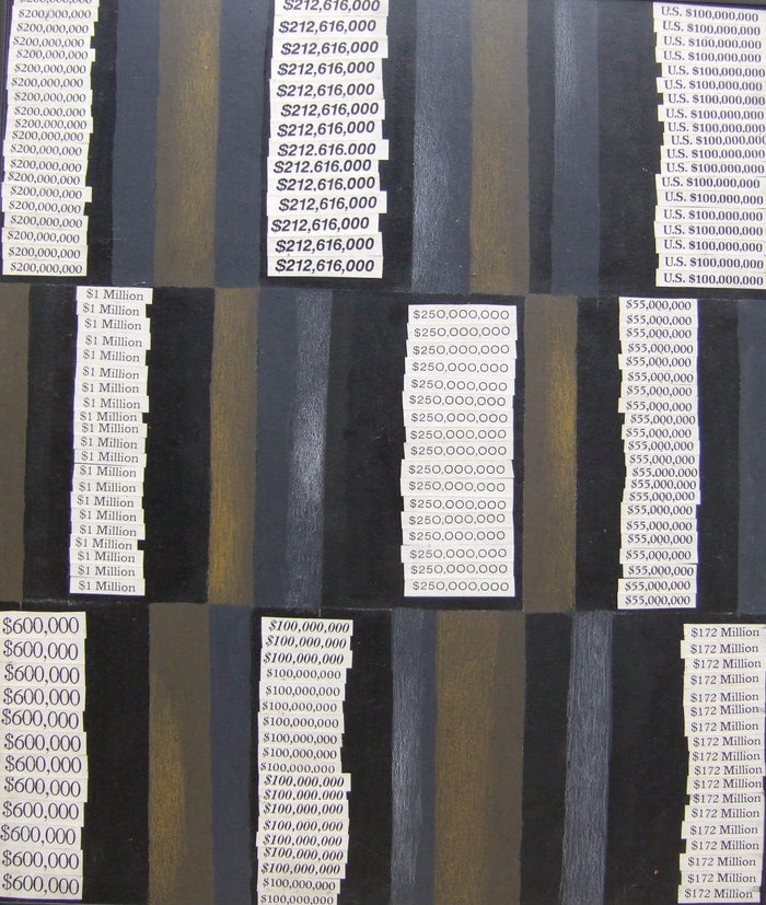 Money Towers, Painting