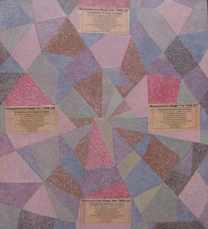 Honeymoon Magic (Money Works Series), Painting, circa 1980