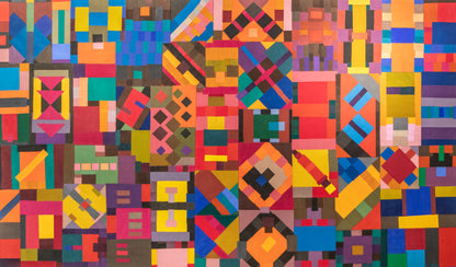 Restless City, Painting, circa 1972-1979