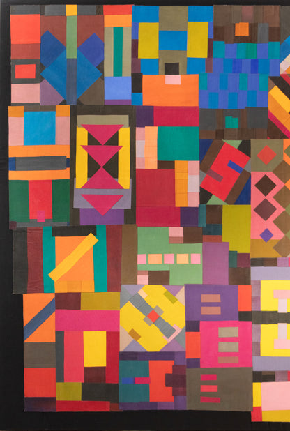 Restless City, Painting, circa 1972-1979