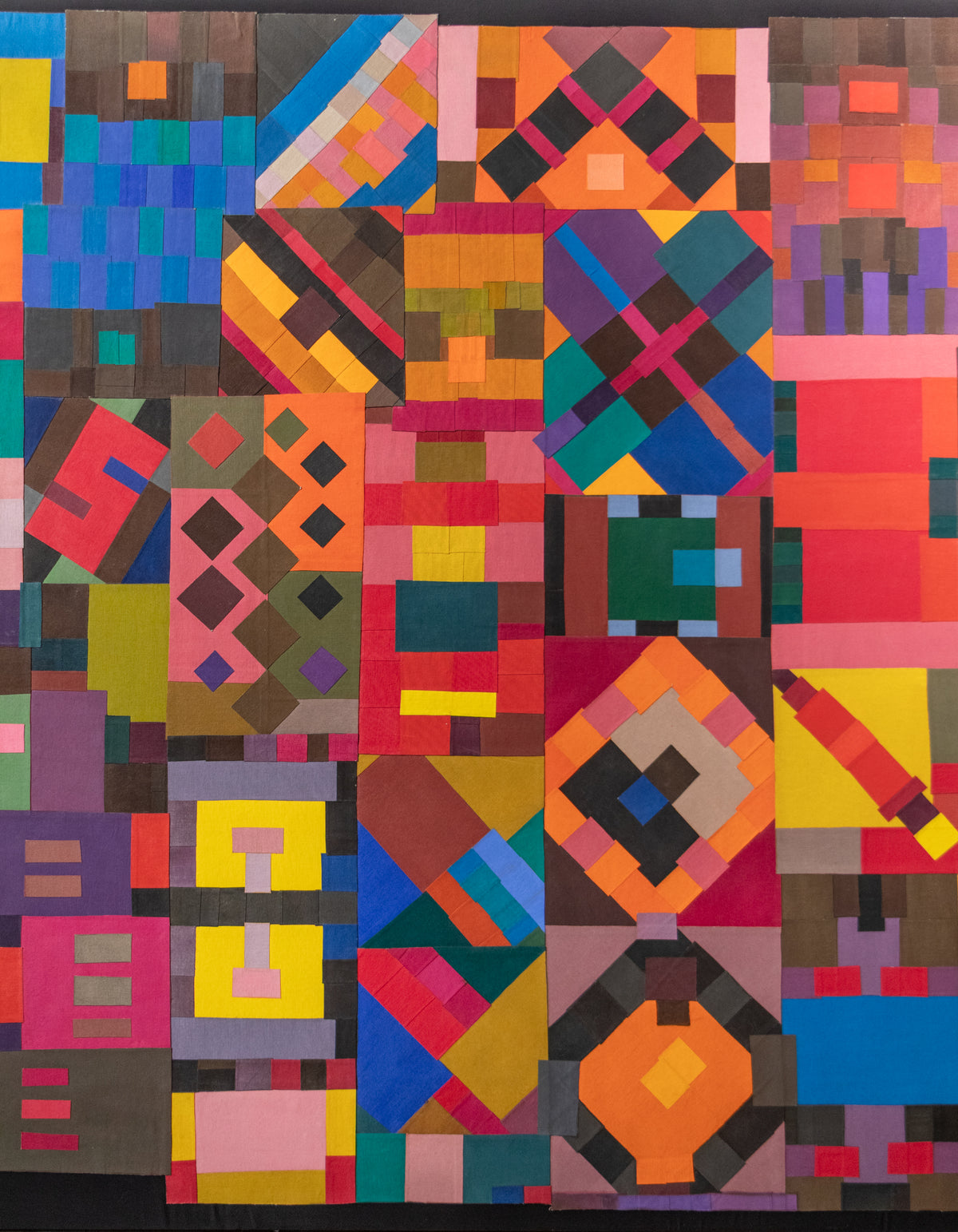 Restless City, Painting, circa 1972-1979