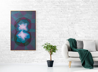 Haiku Series: Camelia Tree, Painting, 1985