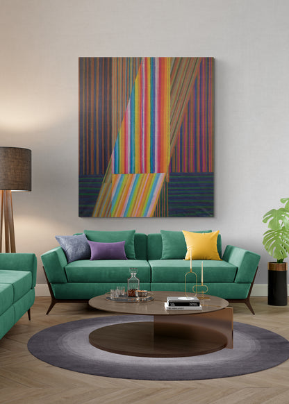 Rainbow River, Painting, 1979