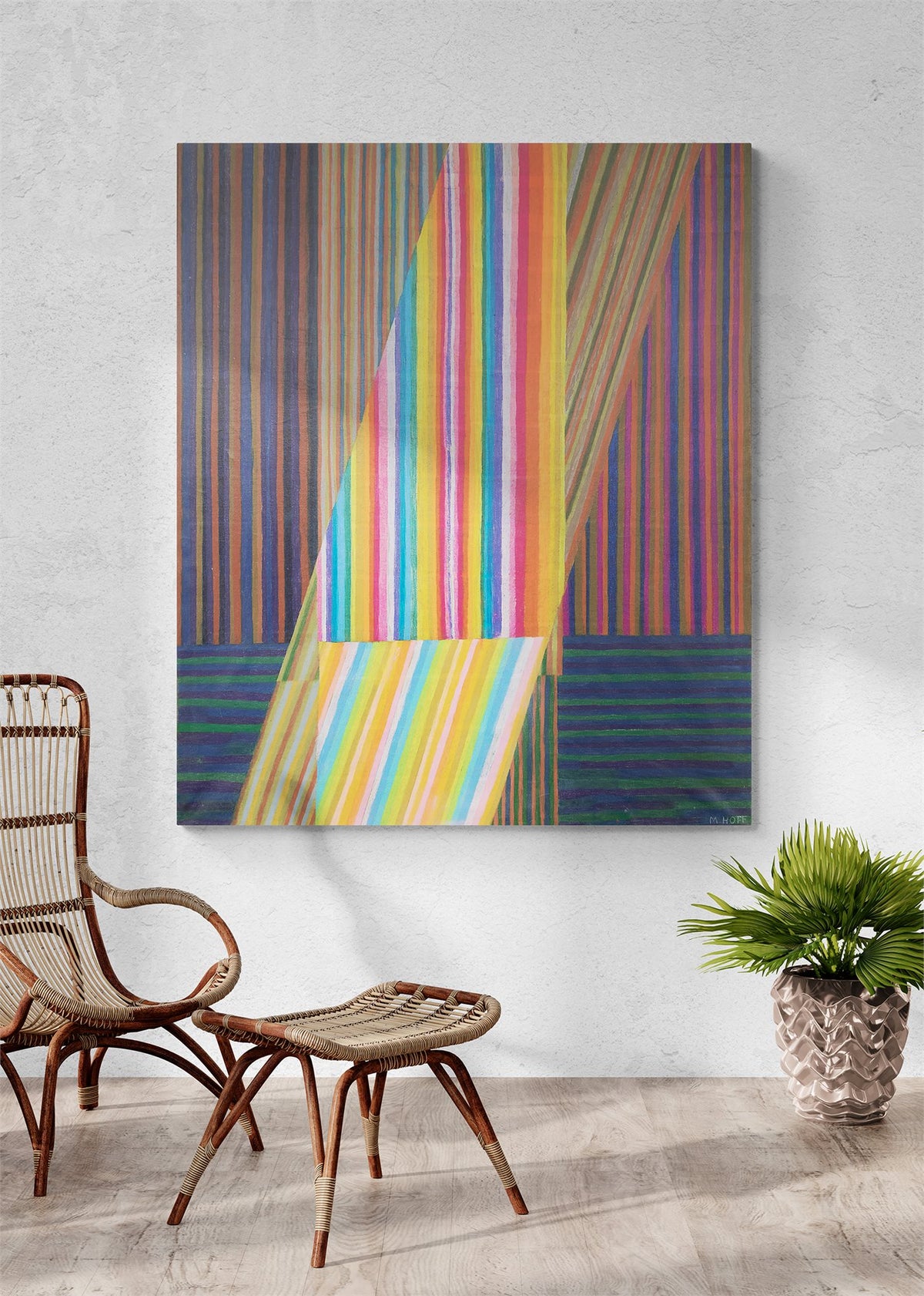Rainbow River, Painting, 1979