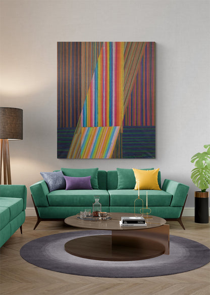 Rainbow River, Painting, 1979