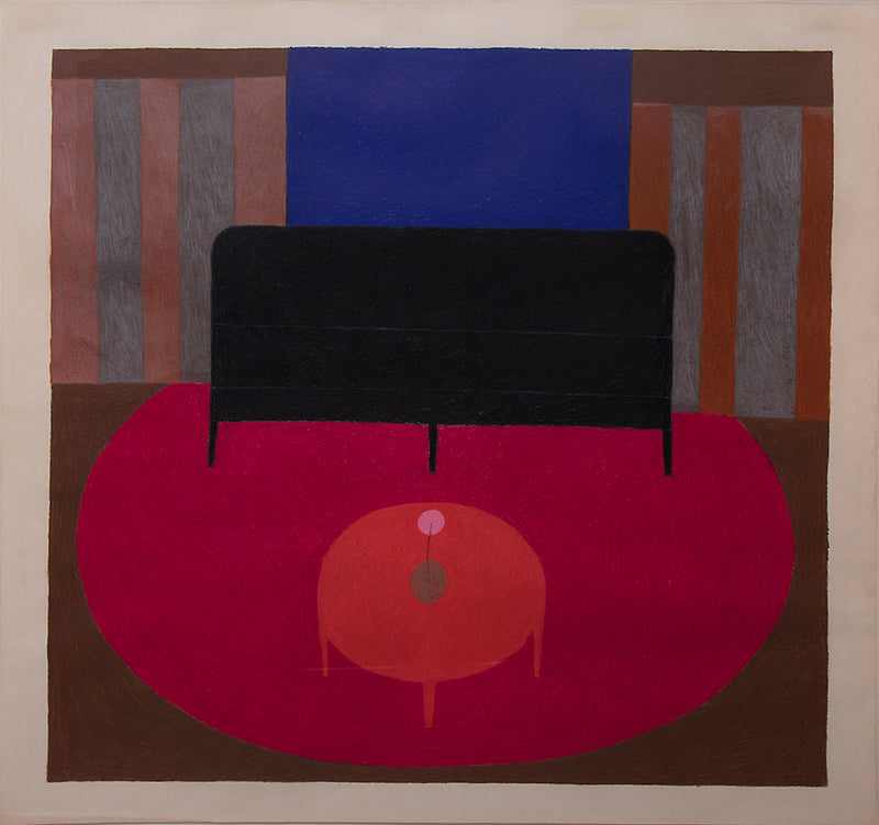 Untitled (Living Room Interior), Drawing, circa 1950-1965