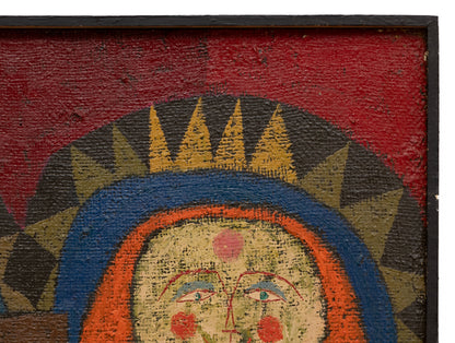 The Three Fates Sit #1 (Three Women), Painting, 1962