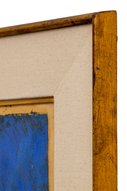 The Queen of the Night (Semi Abstract Woman), Painting, 1960