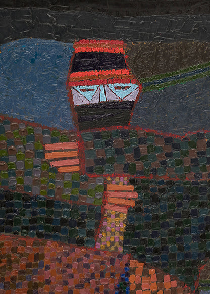 The Joke (Figures Laughing), Painting, circa 1980