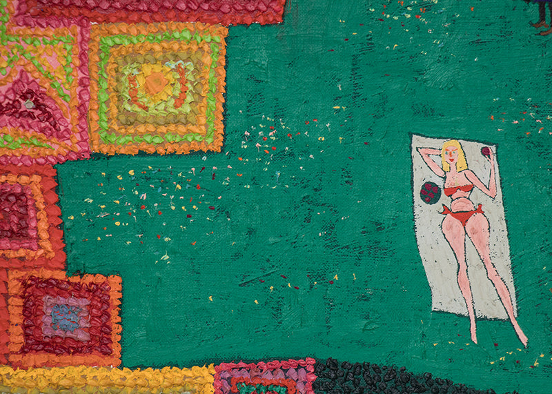 Persephone Eats of the Forbidden Fruit, Painting, 1980