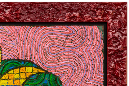 Woman of Great Importance (Woman Lounging on Sofa), Painting, 1990
