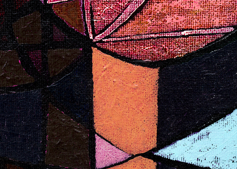 Winter Witch (Abstract Female Figure), Painting, 1989