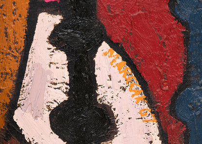 The Dance of Salome (Triptych), Painting, dated 1967