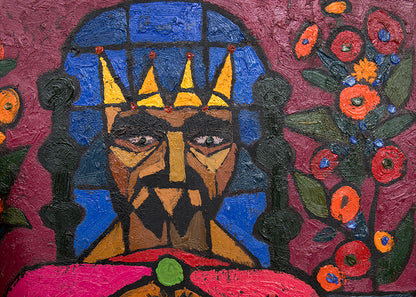 The Dance of Salome (Triptych), Painting, dated 1967