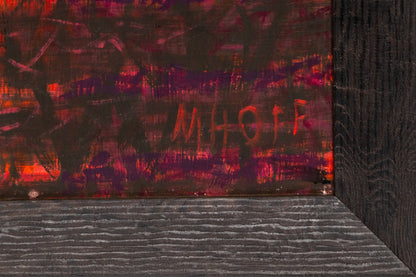 Shuttered Window, Painting, dated 1956