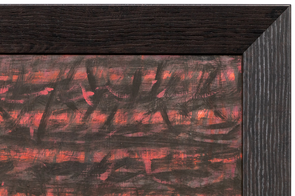 Shuttered Window, Painting, dated 1956