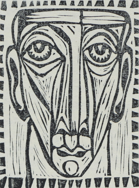 Edward Marecak (1919-1993) artwork for sale. Classic Head (Male Portrait), Print, circa 1940-1970, Denver, Colorado, Art Gallery)