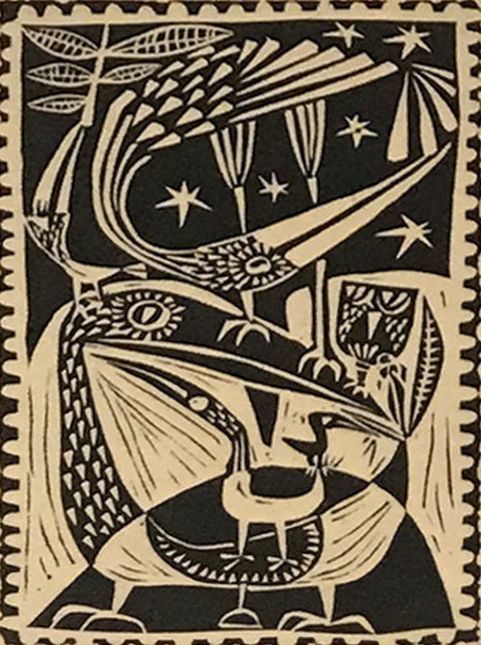 Edward Marecak (1919-1993) artwork for sale. Birds, Print, Denver, Colorado, Art Gallery)
