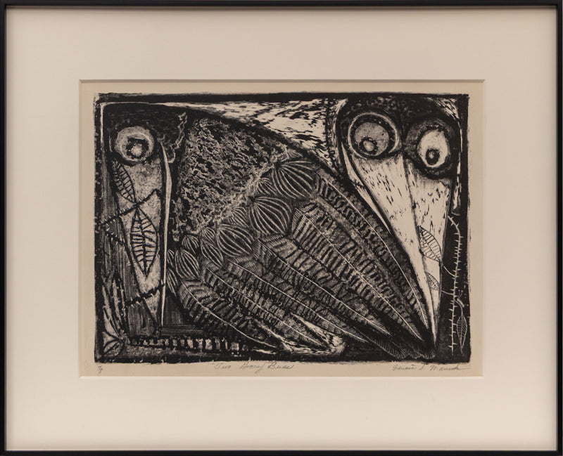 Gooney Birds (Two Birds), Print, circa 1940-1970