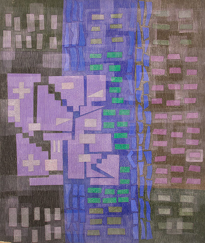 Untitled (Color Grid), Painting