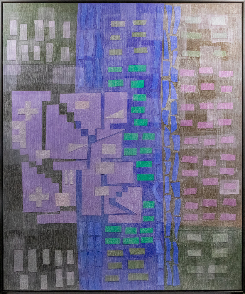 Untitled (Color Grid), Painting