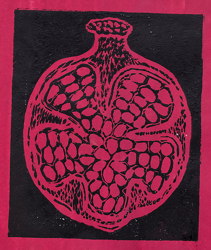 Untitled (Pomegranate Half), Print