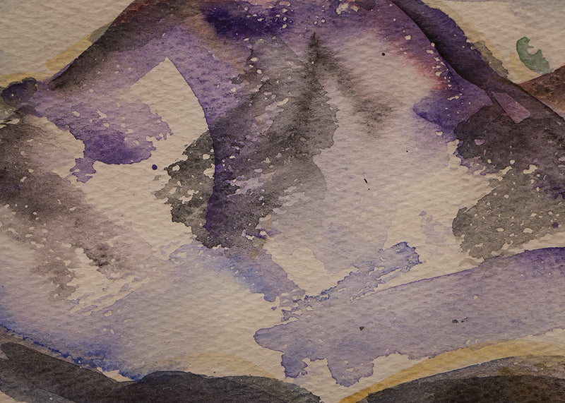 Untitled (Mountain Landscape), Painting, circa 1935