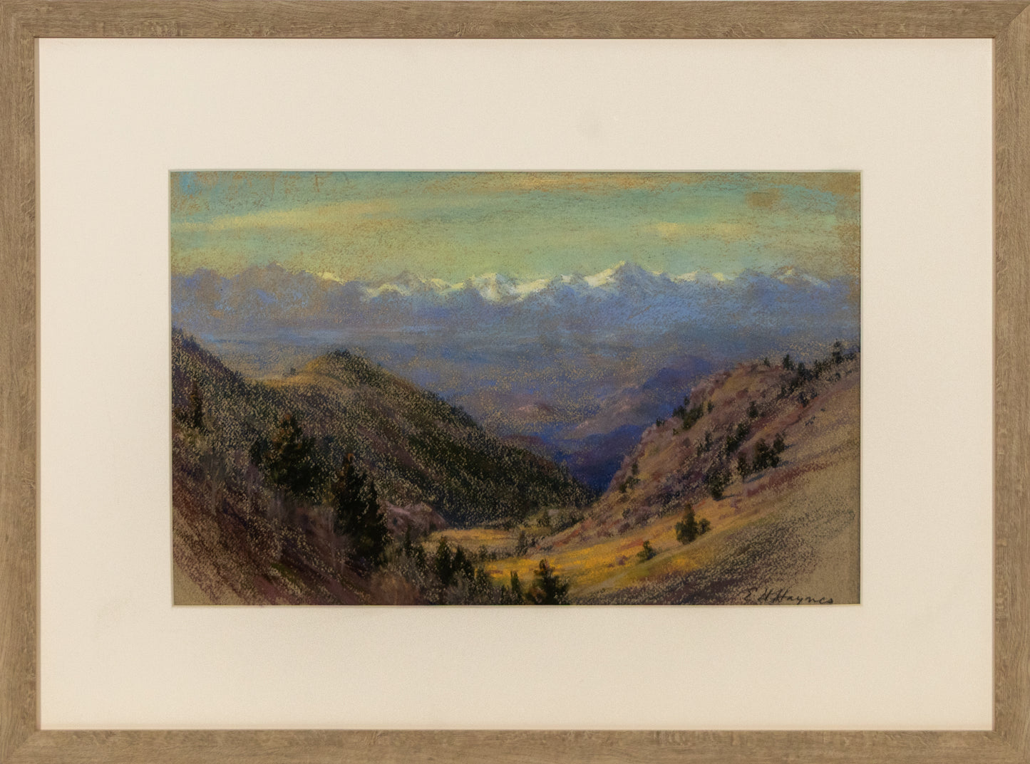 Sangre de Cristos (Mountain Range, Southern Colorado), Drawing, circa 1930-1950