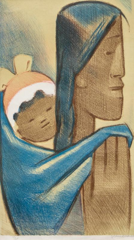 Jean Charlot (1898-1979) artwork for sale. The Pilgrims (93/150), Print, 1950, Denver, Colorado, Art Gallery)
