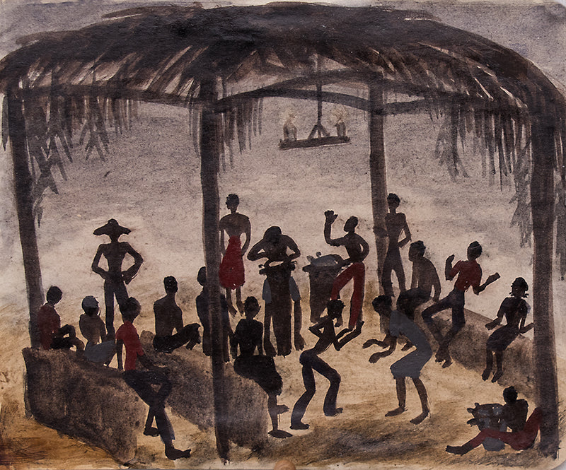 From Haitian Sketchbook, 10, Painting