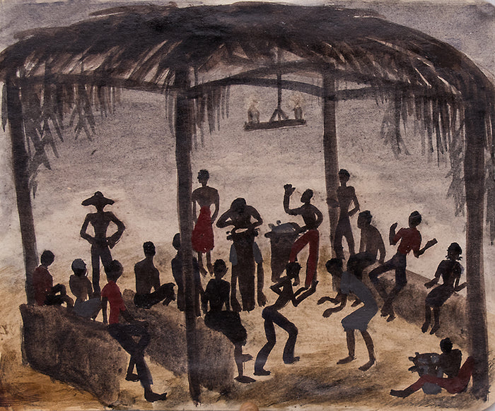 From Haitian Sketchbook, 10, Painting