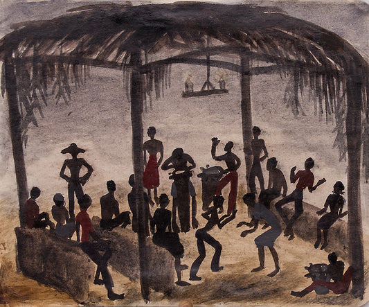 From Haitian Sketchbook, 10, Painting