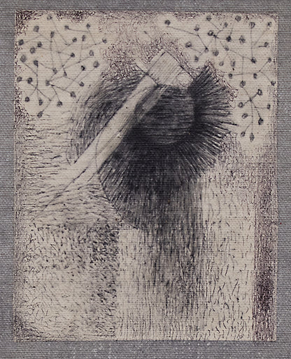 Untitled (Sun Burst and Constellations), Drawing