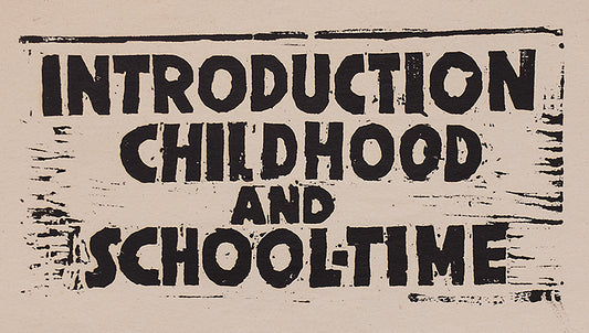 Untitled (Introduction Childhood and School Time), Print