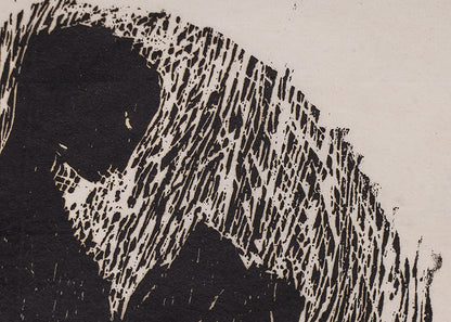 Untitled (Reading Womb), Print
