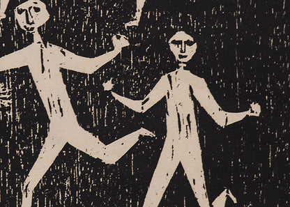 Untitled (Running Figures), Print
