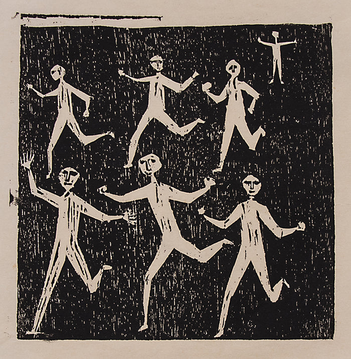 Untitled (Running Figures), Print