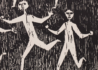 Untitled (Running Figures II), Print