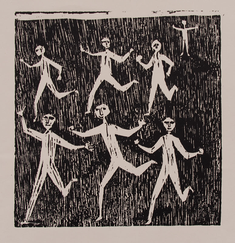 Untitled (Running Figures II), Print
