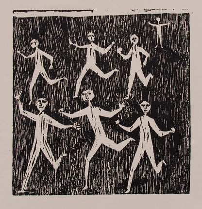 Untitled (Running Figures II), Print